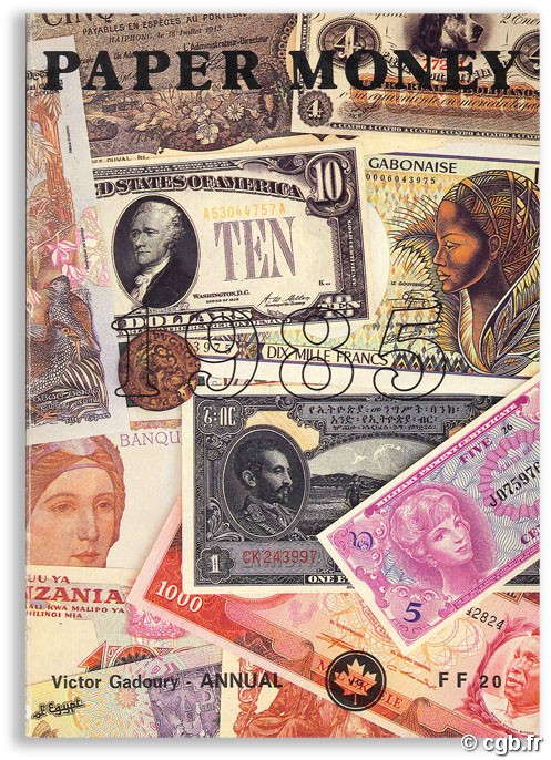 Paper money 1985 GADOURY V.