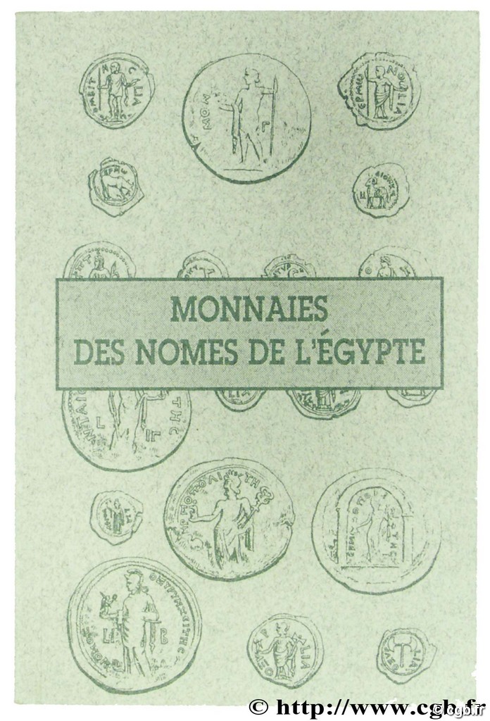 Monnaies des Nomes de l Égypte DE ROUGE J.