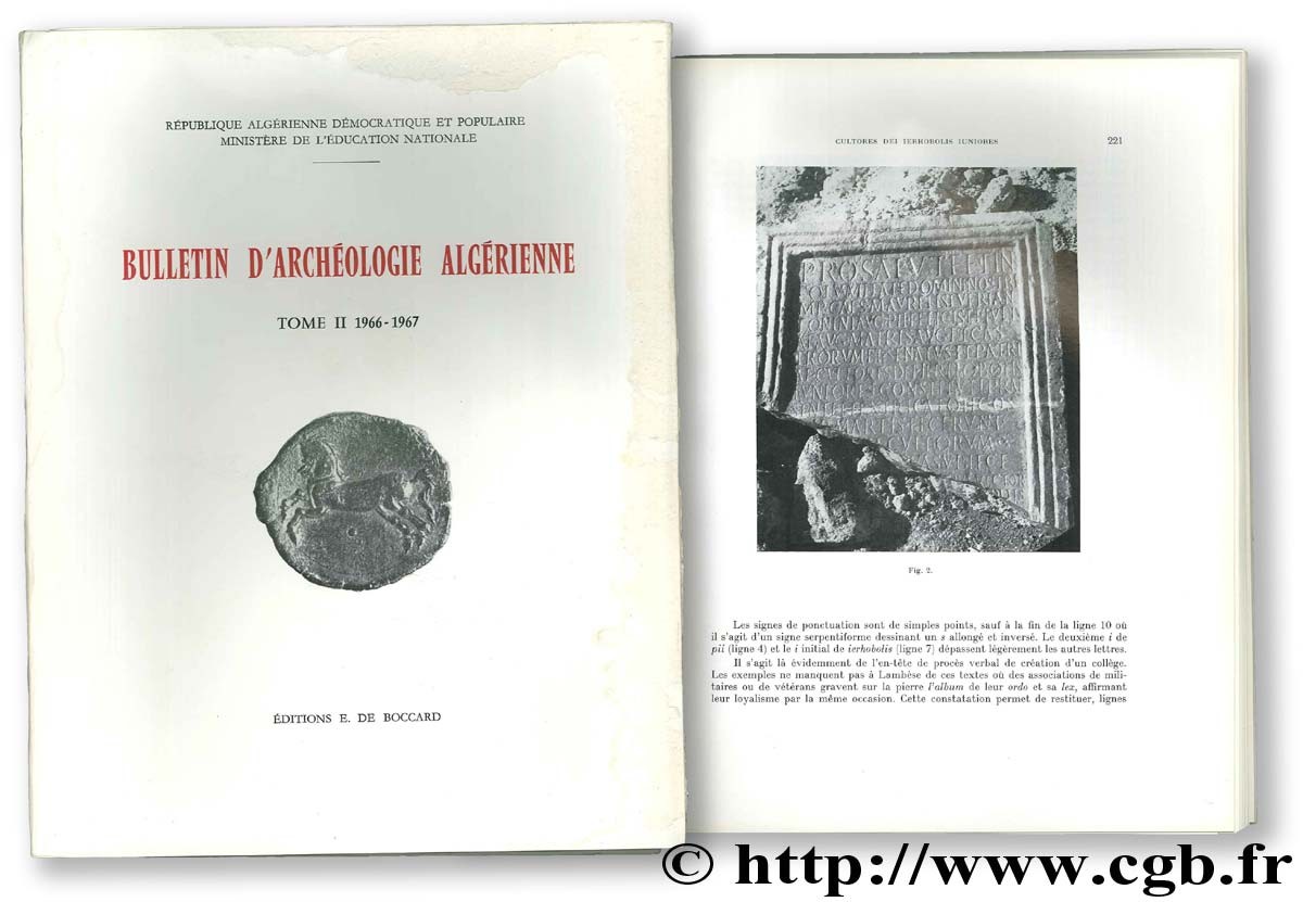 Bulletin d archéologie algérienne 