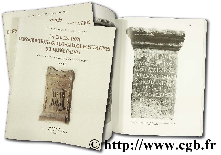 La collection d inscriptions gallo-grecques et latines GASCOU J., GUYON J.