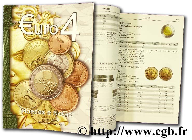 Euro 4 : moedas e notas PRIEUR M., FOURNIER O.