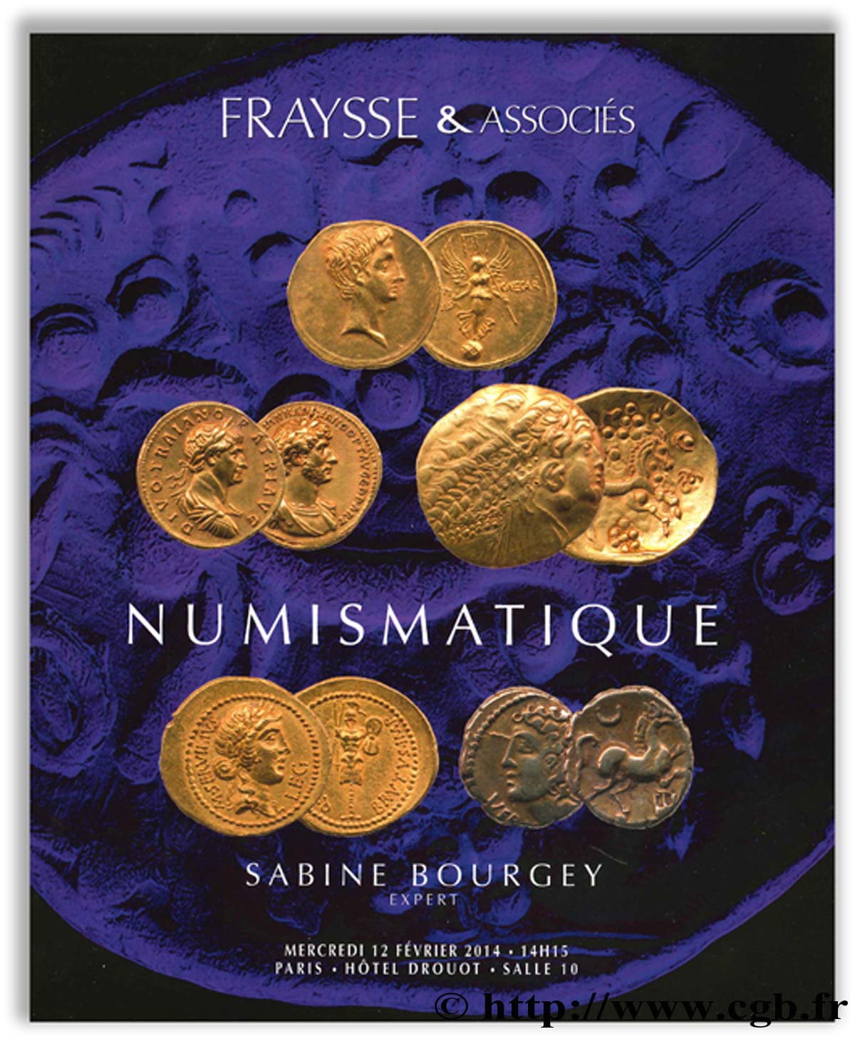 Numismatique - Collection du  Docteur M. BOURGEY S.