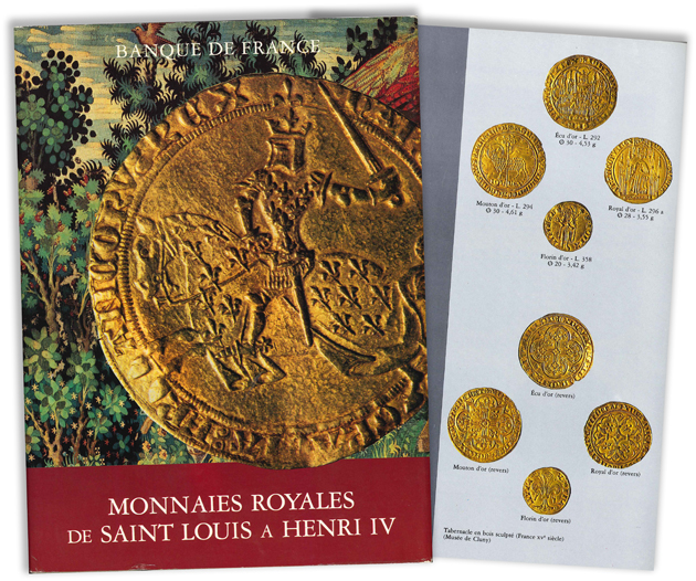Monnaies royales de saint Louis à Henri IV, Médaillier de la Banque de France BEAUSSANT C.