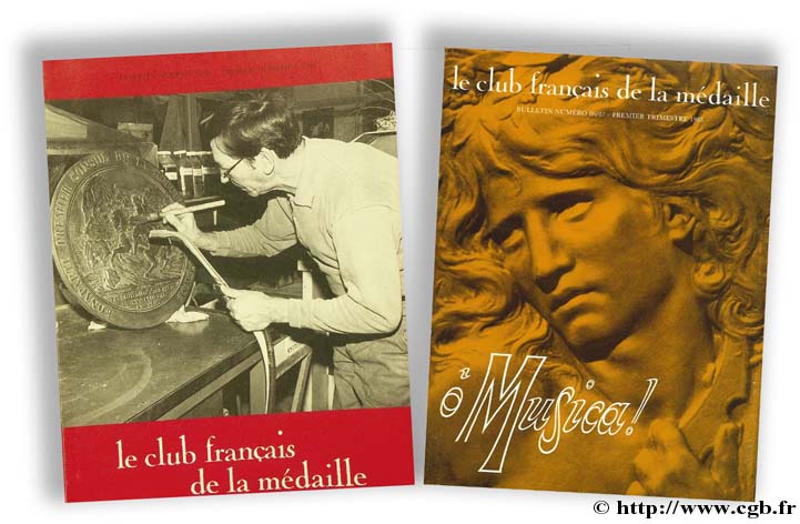 Le Club Français de la Médaille - Bulletins n°82/83 - 86/87 Collectif