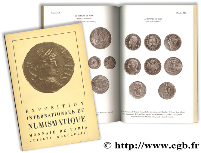 Exposition internationale de numismatique Collectif