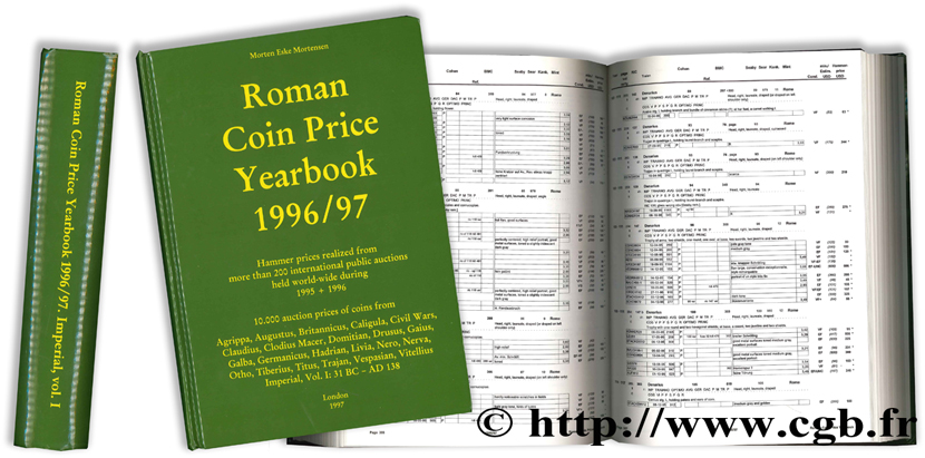 Roman Coin Price Yearbook 1996/97 - Imperial, Vol. I: 31 BC - AD 138 MORTENSEN M.-E.