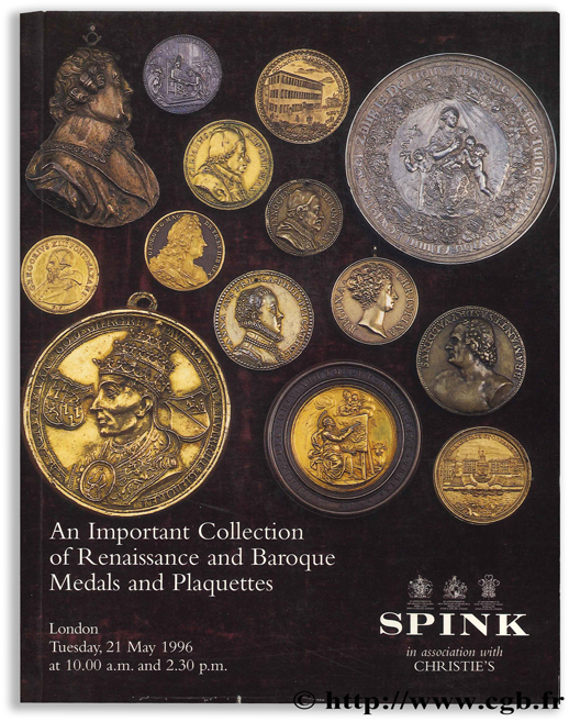 An Important Collection of Renaissance and Baroque Medals and Plaquettes 