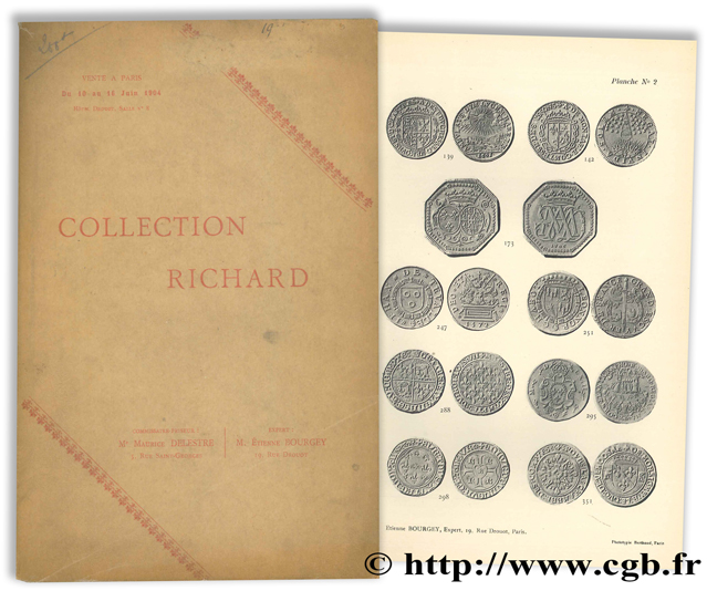 Collection Richard - Jetons français BOURGEY É.