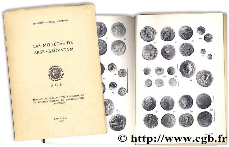 Las monedas de Arse-Saguntum VILLARONGA GARRIGA L.