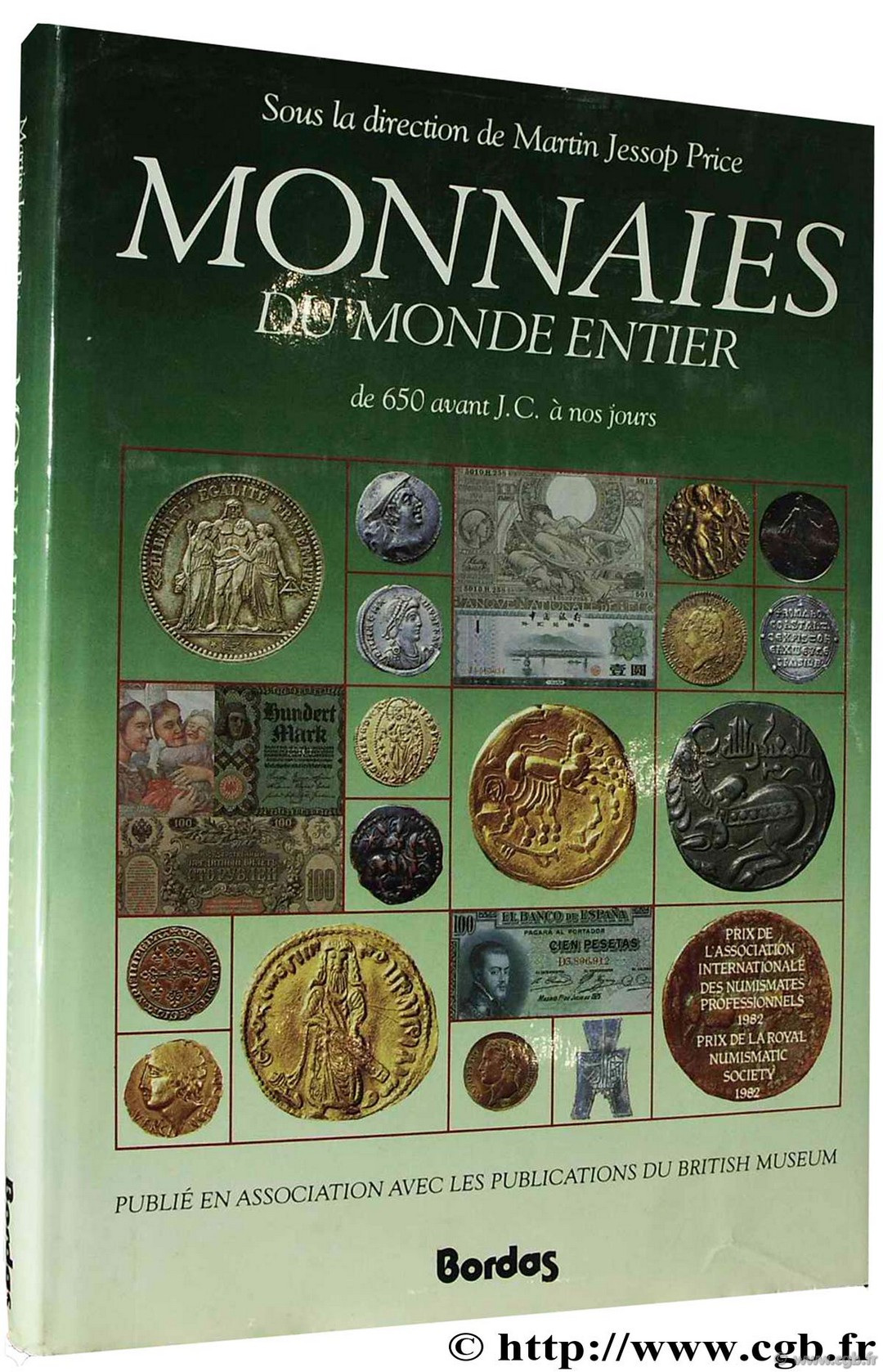 Monnaies du Monde entier de 650 avant J.-C. à nos jours PRICE J.