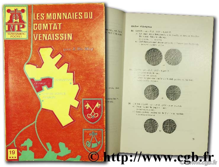 Les monnaies du Comtat Venaissin - Numismatic Pocket - n° 19 DE MEY J.-R.