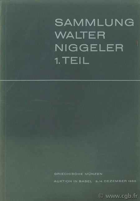 Sammlung Walter Niggeler (1878-1965) 