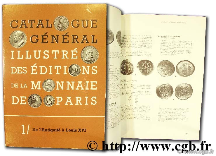 Catalogue général illustré des éditions de la Monnaie de Paris MdP