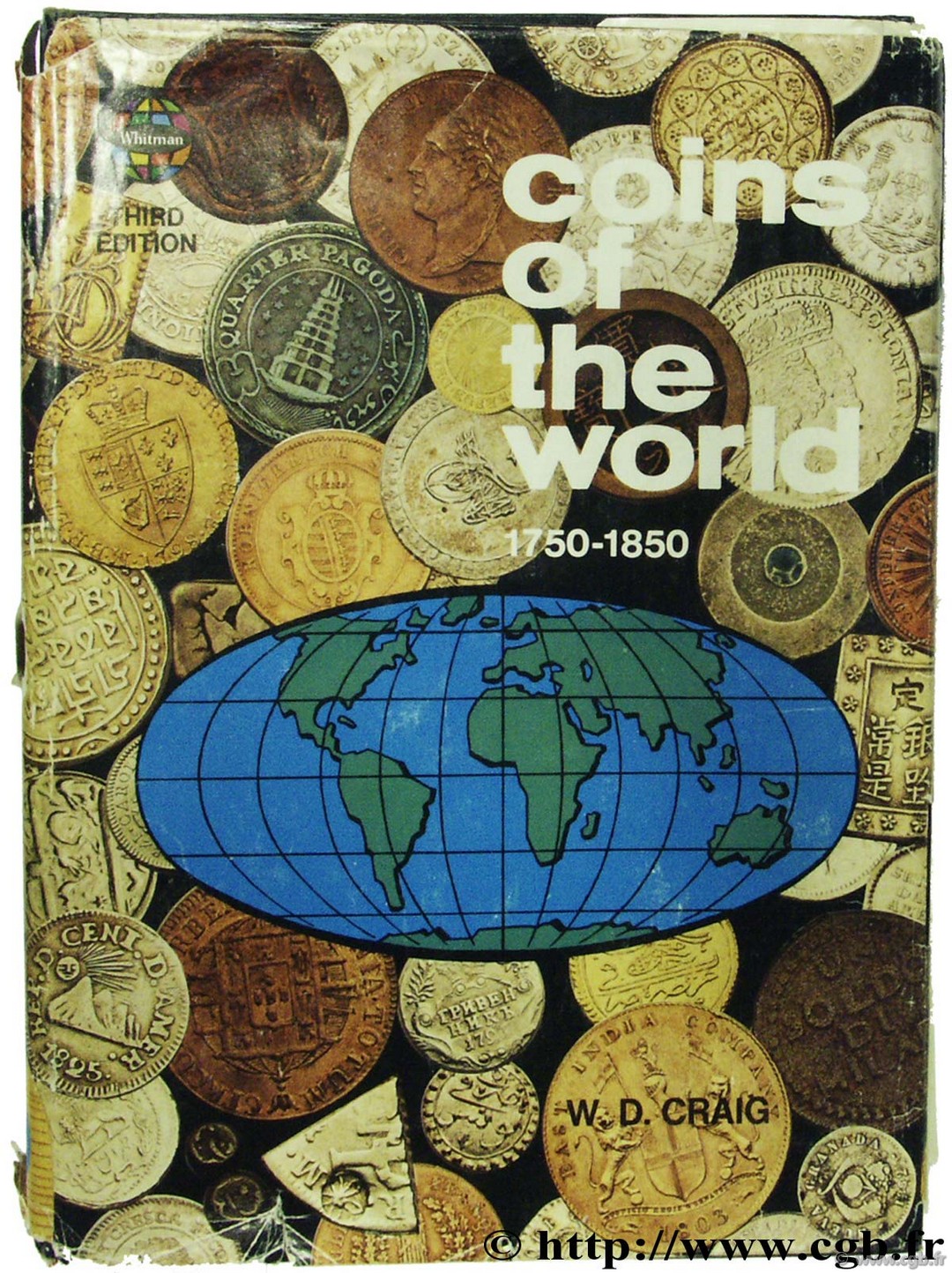 Coins of the world 1750-1850 3rd edition CRAIG W.-D.