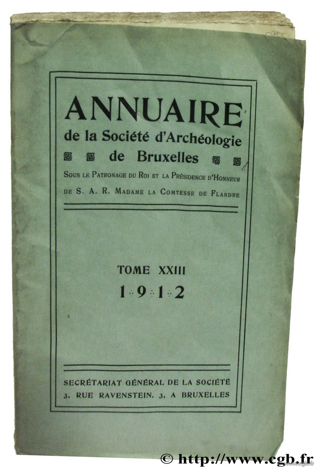 Annuaire de la Société d Archéologie de Bruxelles  