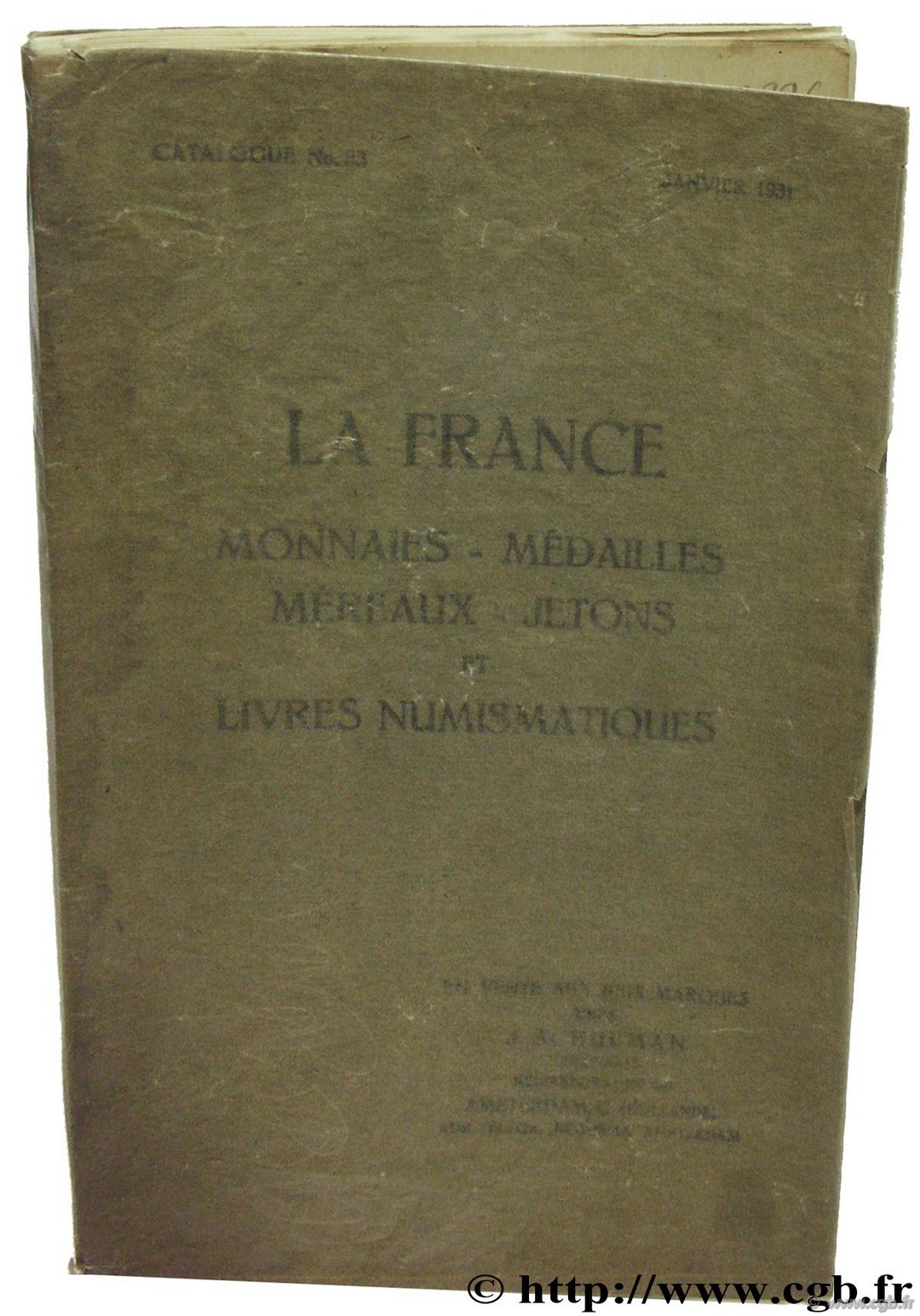 La France monnaies, médailles, méreaux, jetons et livres numismatiques SCHULMAN J.