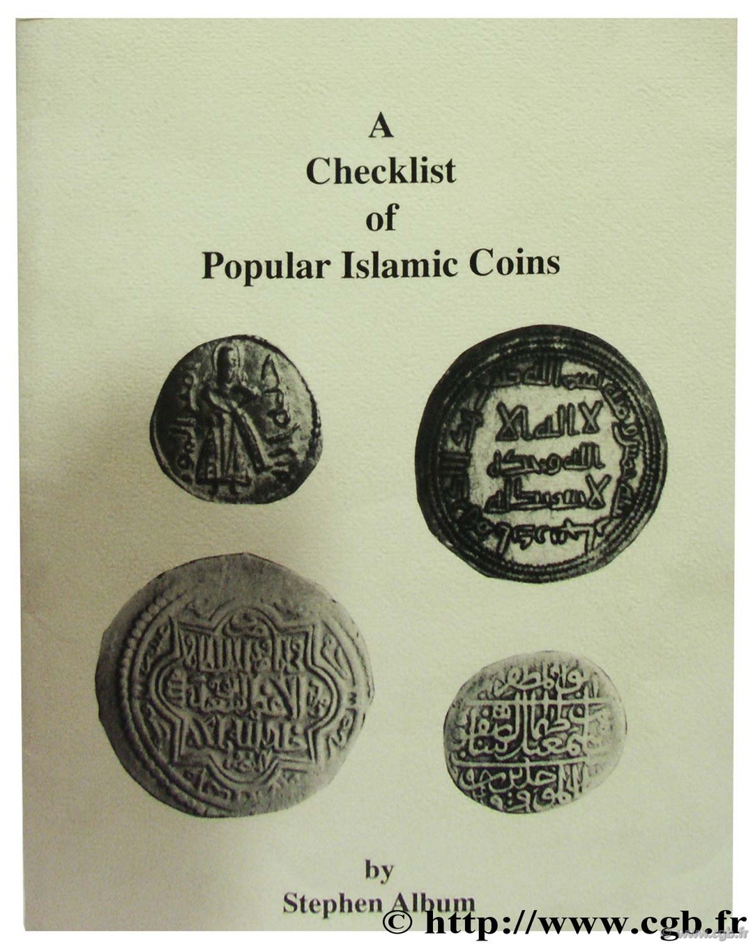 A Checklist of Islamic Coins ALBUM S.