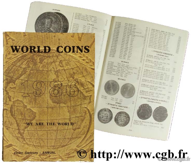 World Coins 1986 GADOURY V.