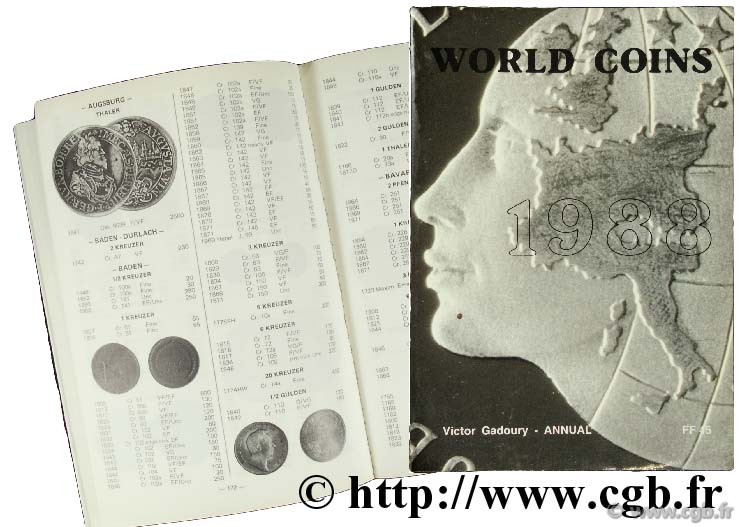 World Coins 1988 GADOURY V.