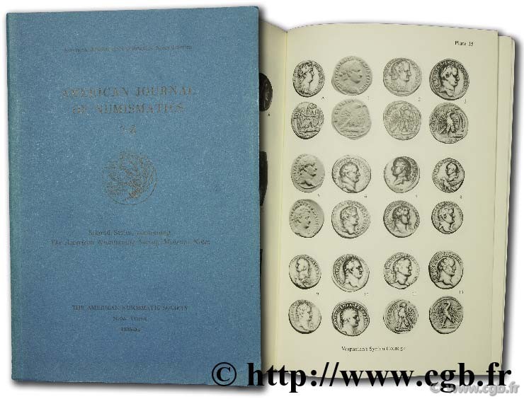 American journal of numismatics 7-8, second séries 