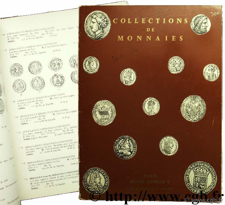 Collections de monnaies appartenant à divers amateurs VINCHON J.