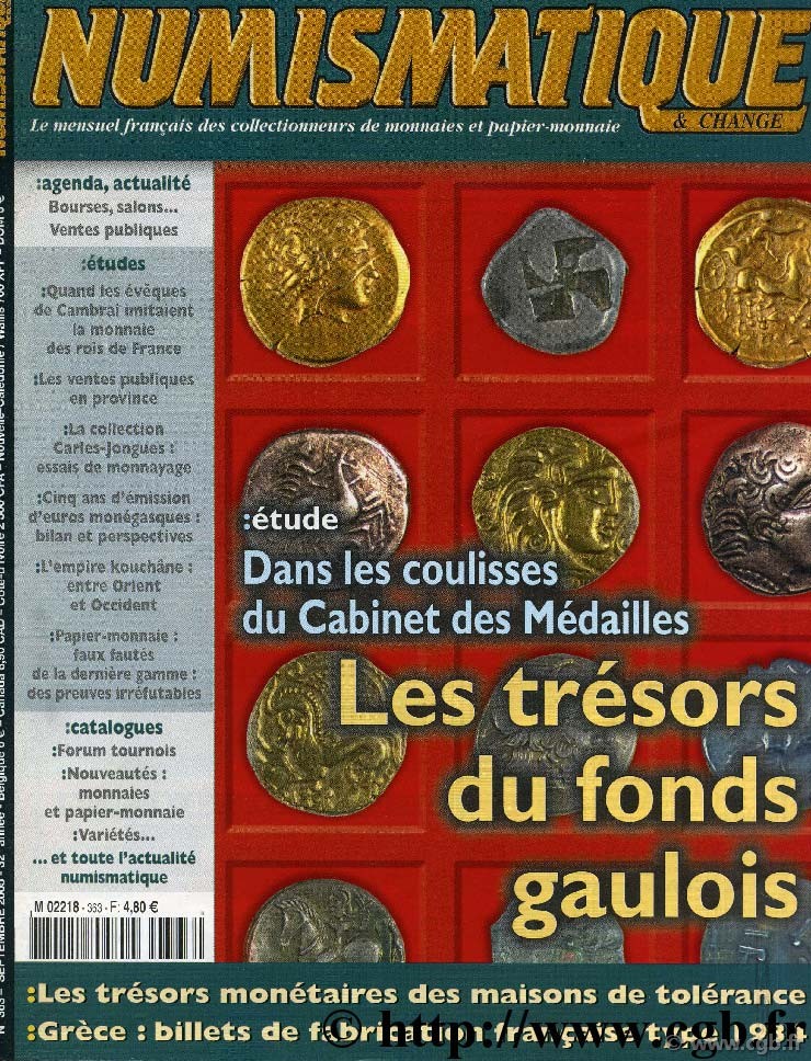 Numismatique & Change n°363 - Septembre - 2005 NUMISMATIQUE ET CHANGE