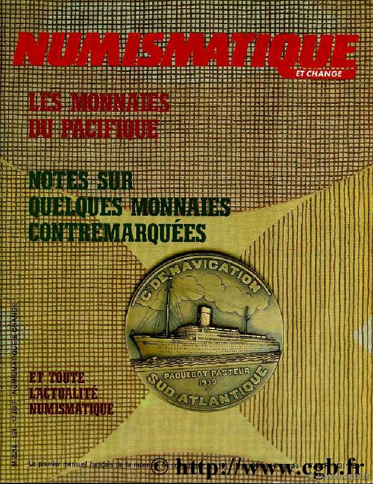Numismatique & Change n°151 - mai 1986 NUMISMATIQUE ET CHANGE