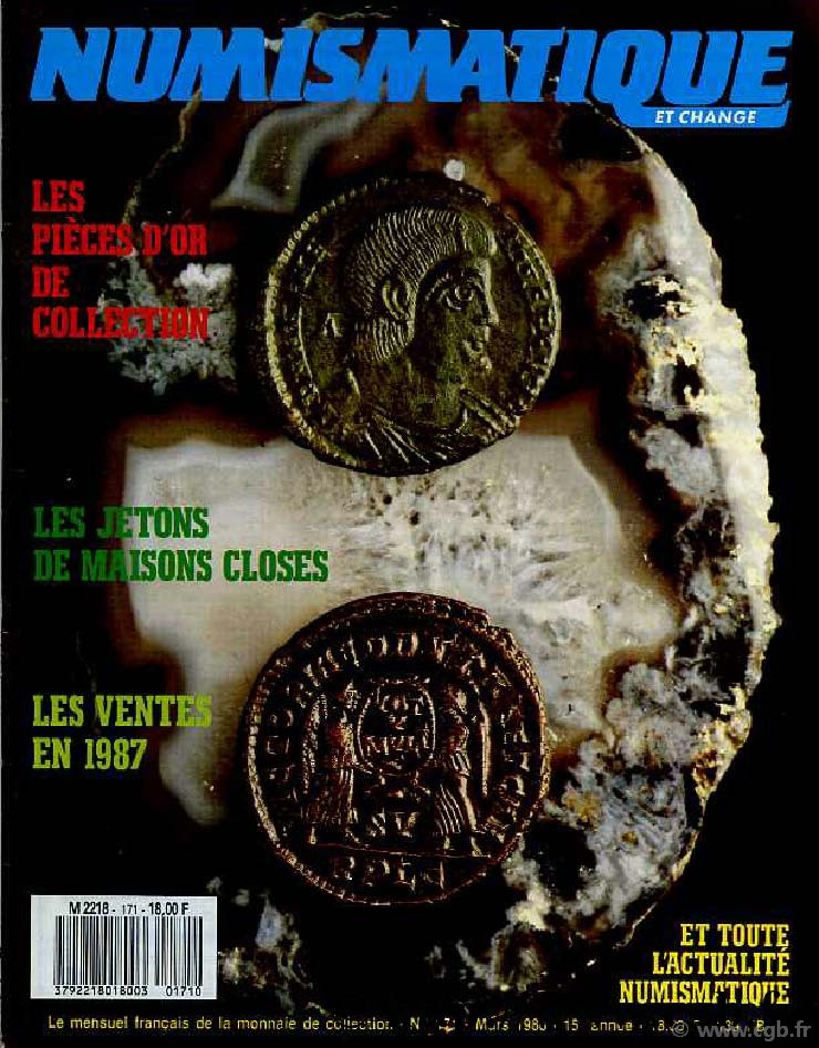 Numismatique & Change n°171 - mars 1988 NUMISMATIQUE ET CHANGE