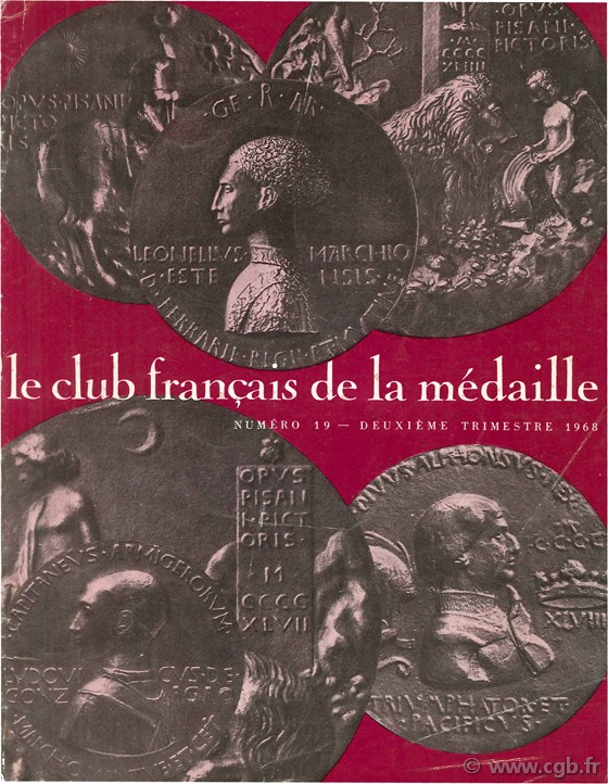 Le club français de la médaille, n°19, 1968 Collectif