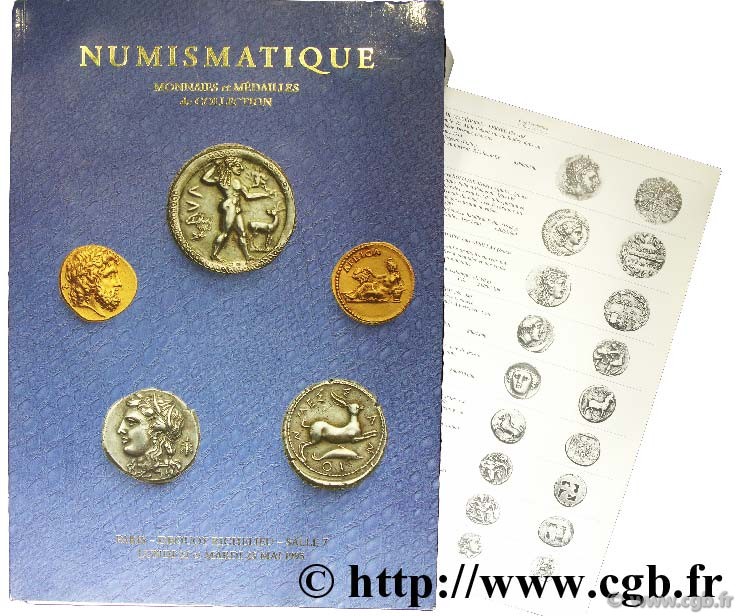 Numismatique - monnaies et médailles de collection antiques - françaises et étrangères VINCHON J.