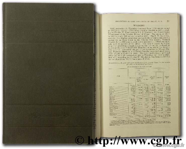 Annual report of the director of the mint for the fiscal year ended June 30 1938 including report on the production of the precious metal during the calendar year 1937 