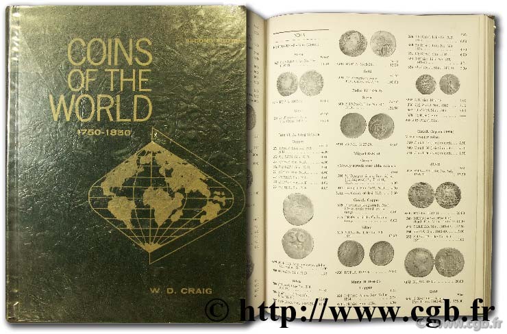 Coins of the world 1750-1850 CRAIG W.-D.