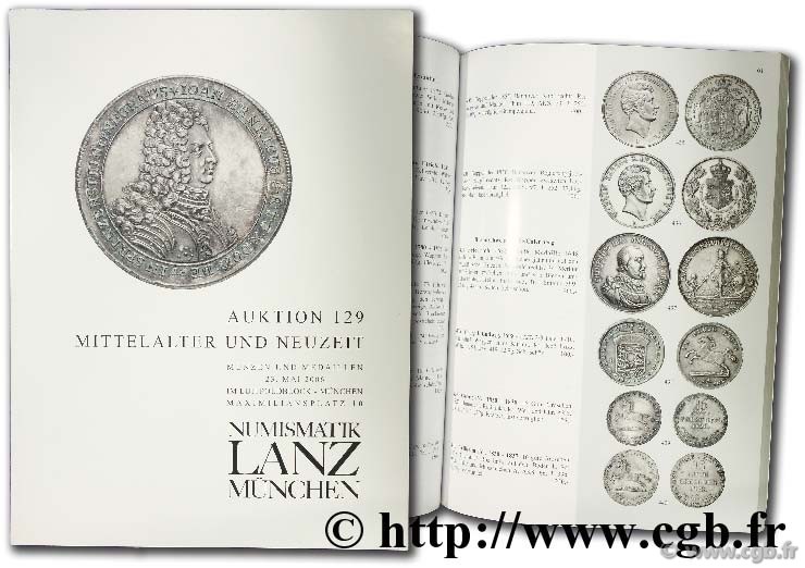 Münzen der mittelalter und neuzeit, münzen und medaillen, auktion 129, 23 mai 2006 LANZ H.