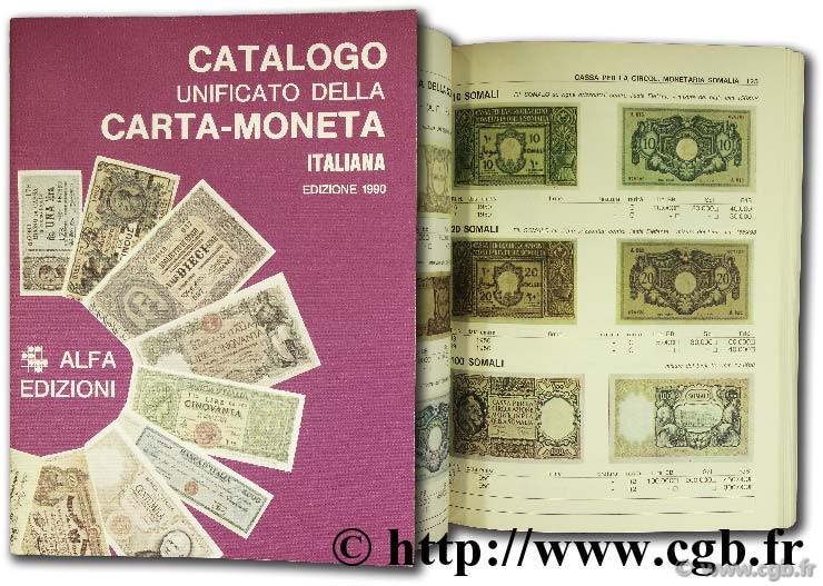 Catalogi unificato della cart-moneta iatliana 