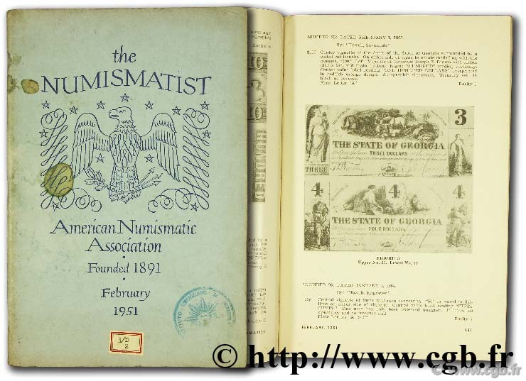 The Numismatist, february 1951, vol. 64, n°2 Collectif