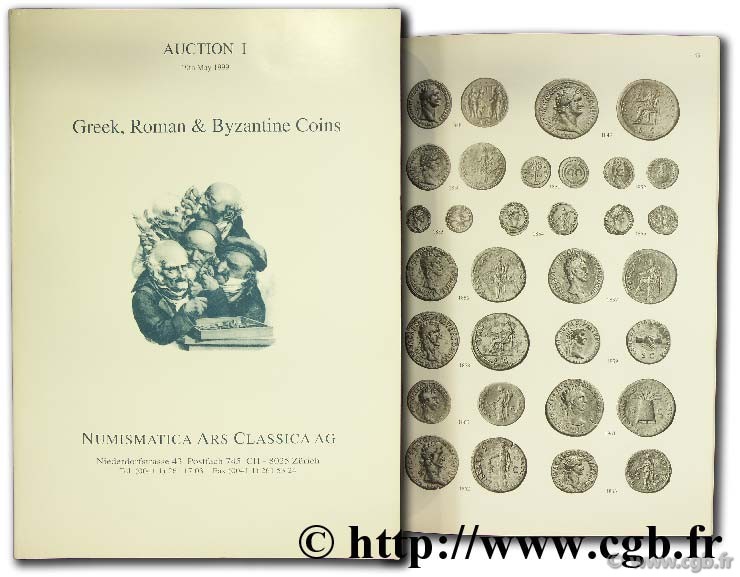 Auction K, 19th may 1999, greek, roman & byzantine coins  NUMISMATICA ARS CLASSICA AG