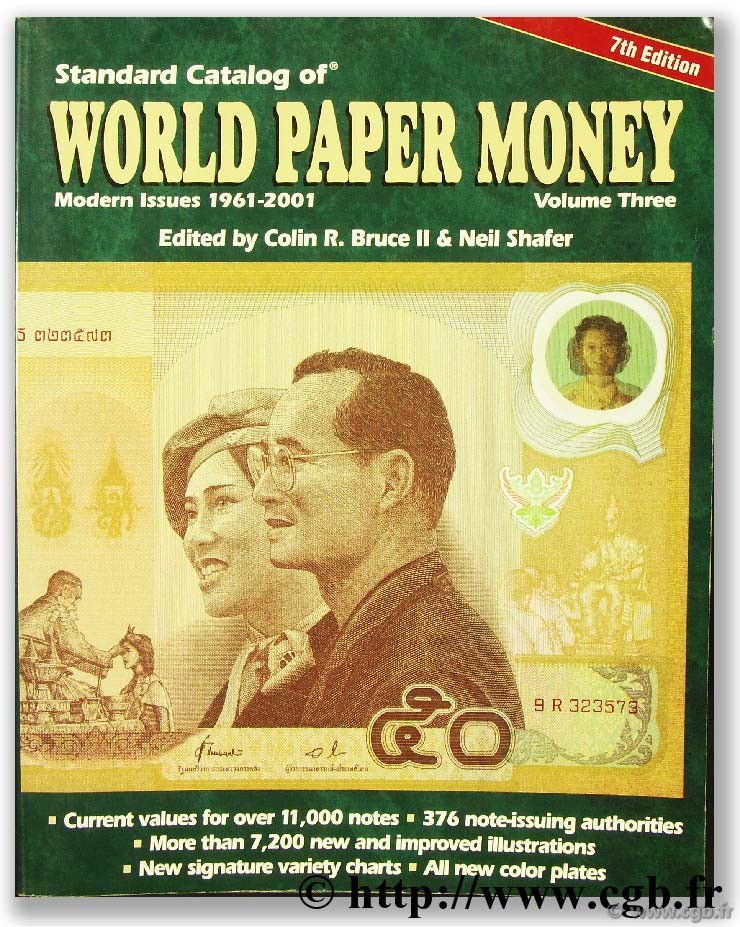 World Paper Money, modern issues CUHAJ G.-S.