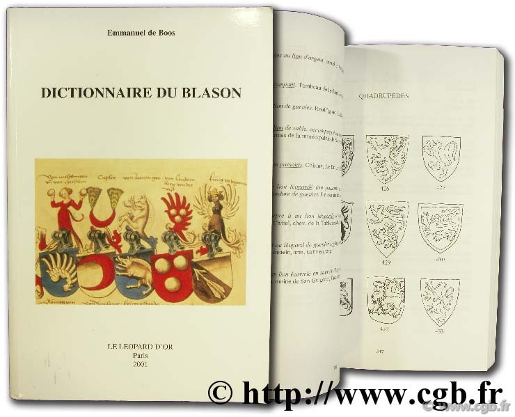 Dictionnaire du blason DE BOOS E.