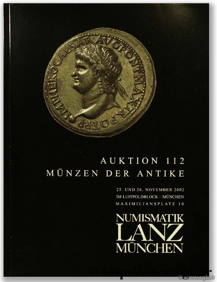 Auktion 112, münzen der antike, Numismatik Lanz München LANZ H.
