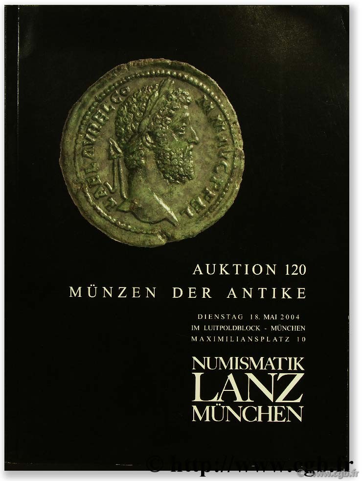 Auktion 120, münzen der antike, Numismatik Lanz München LANZ H.