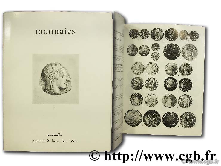 Monnaies grecques, romaines, mérovingiennes, carolingennes, féodales, françaises, étrangères JOOS C.