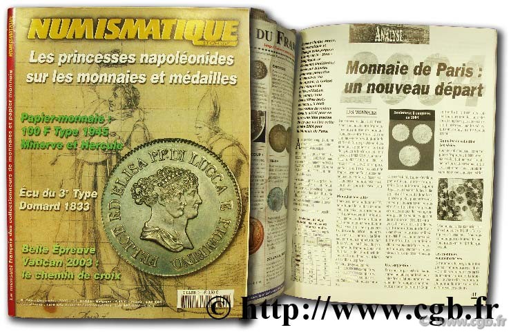 Numismatique et change n°344, décembre 2003 NUMISMATIQUE ET CHANGE
