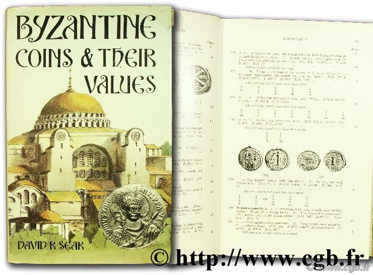 Byzantine coins and their values SEAR D.-R.