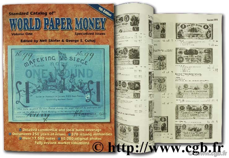 World paper money, specialised issues PICK A.