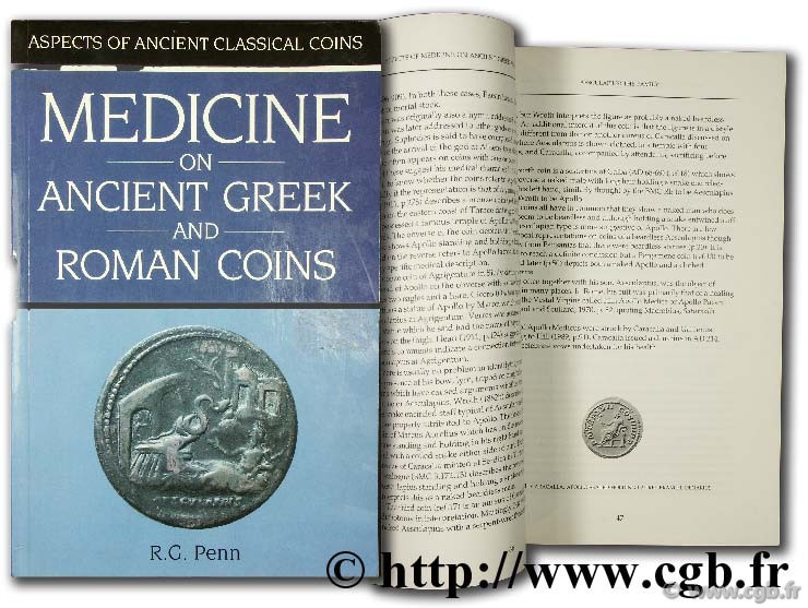 Medicine on ancient greek and roman coins PENN R.-G.