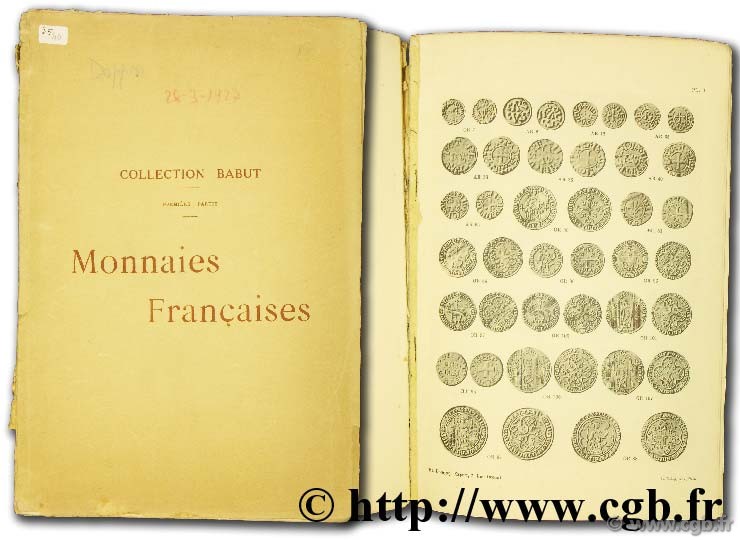 Collection Babut, monnaies françaises  