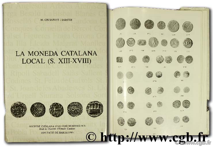 La moneda catalana local (s. XIII-XVIII) CRUSAFONT I., SABATER M.