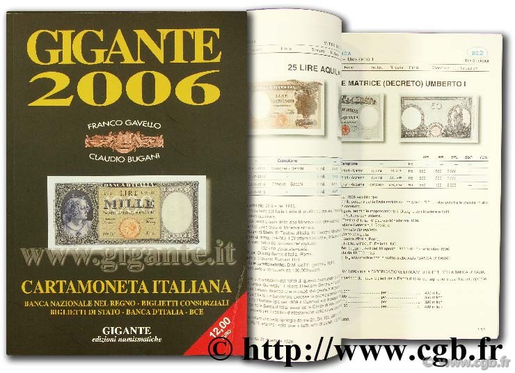 Gigante, Cartomoneta italian 2006 