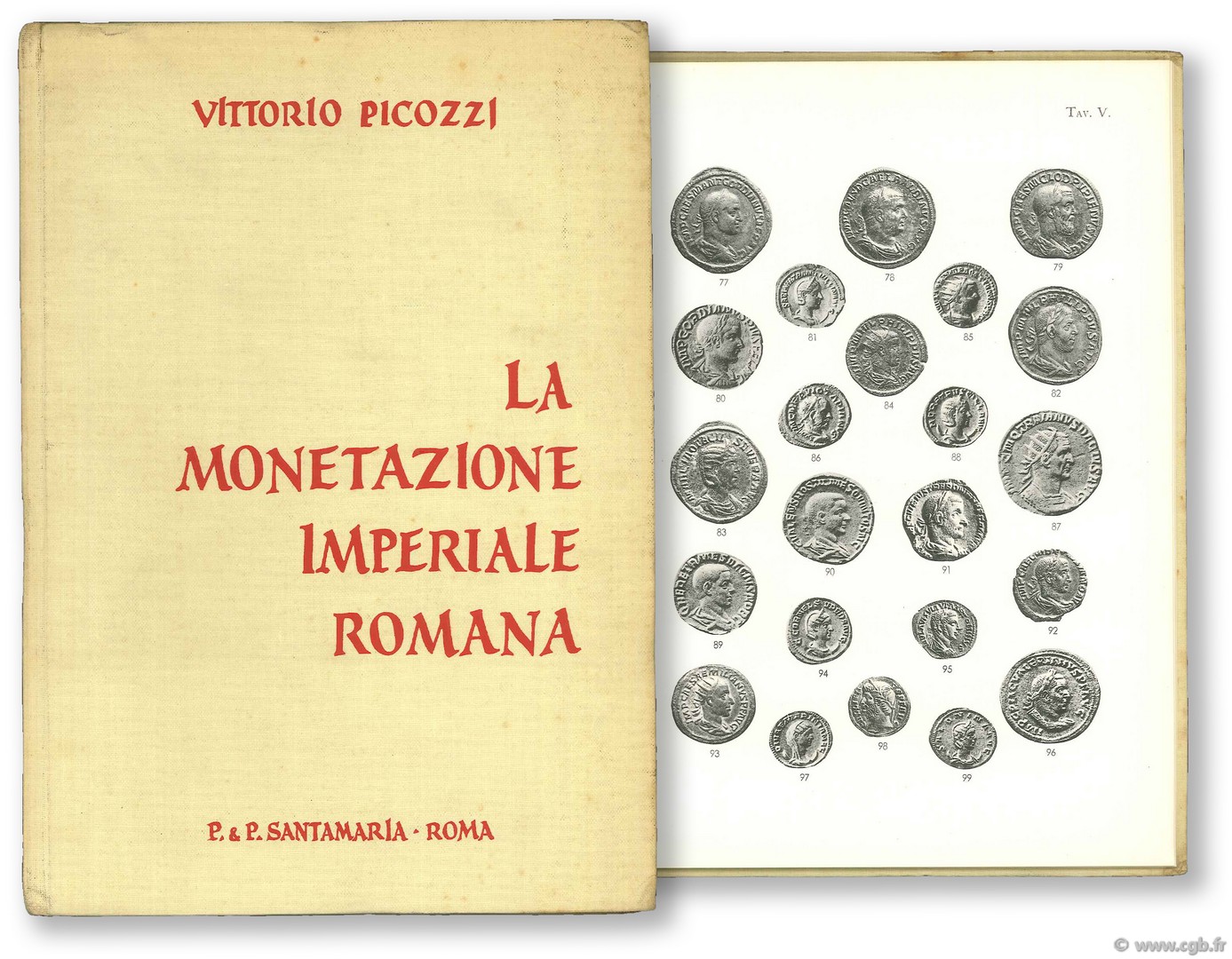 La monetazione imperiale romana PICOZZI V.