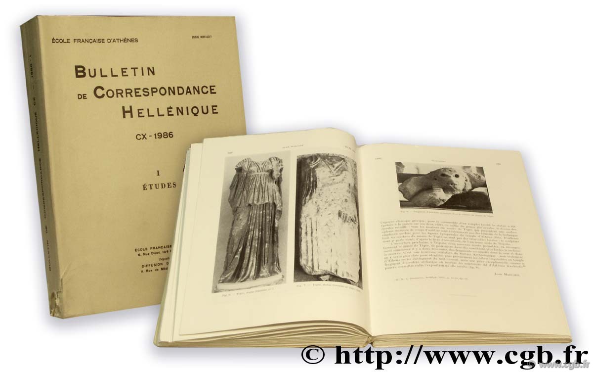 Bulletin de correspondance hellénique - vol. CX - 1986. École Française d Athènes 